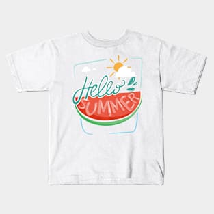 Hello summer Kids T-Shirt